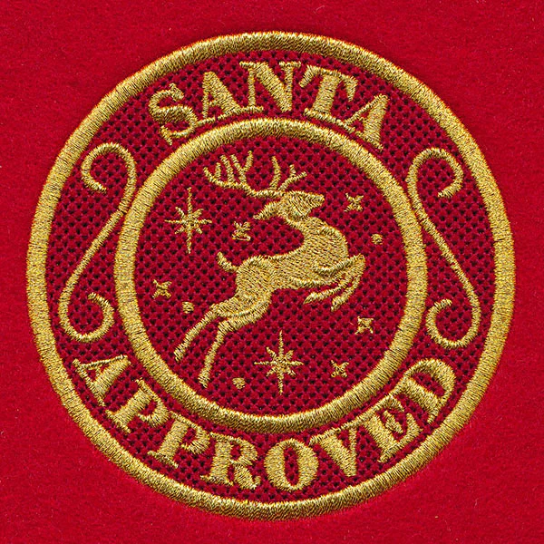 Santa Approved Official Seal (Embossed) - Image 7