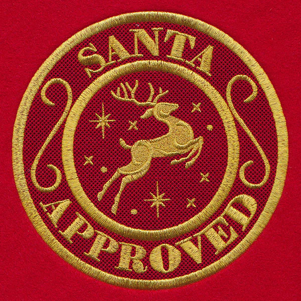 Santa Approved Official Seal (Embossed) - Image 9