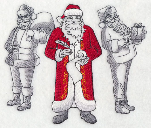 Santa Claus Fashion Plate - Image 2