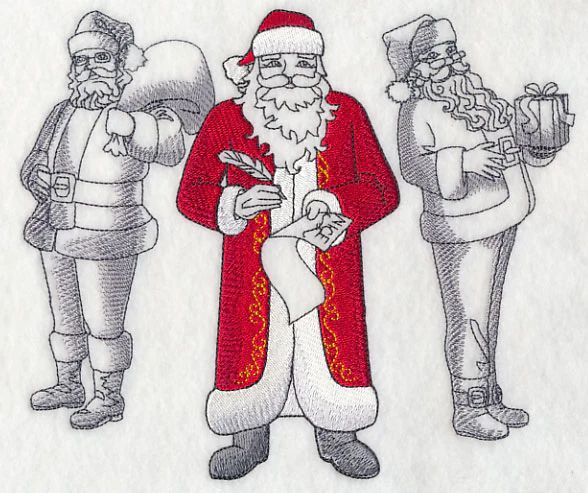 Santa Claus Fashion Plate - Image 4
