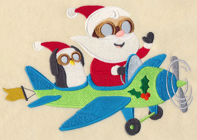 Santa on the Go Airplane - Image 4