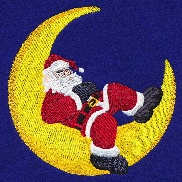 Santa on the Moon - Image 4