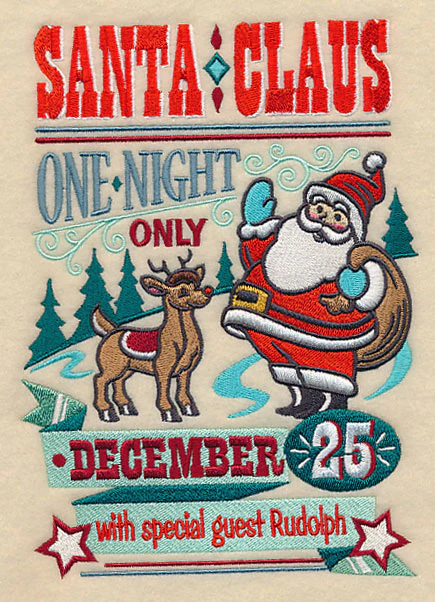 Santa Show Poster - Image 2