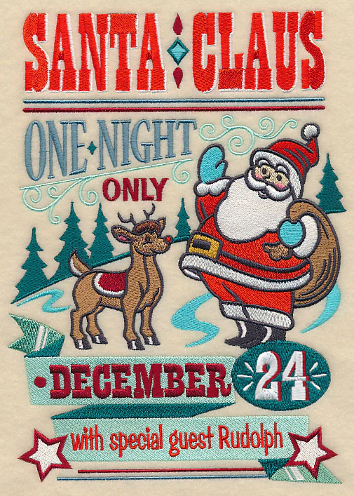 Santa Show Poster (Christmas Eve) - Image 4