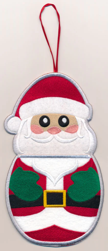 Santa Stocking Stuffer (In-the-Hoop) - Image 2