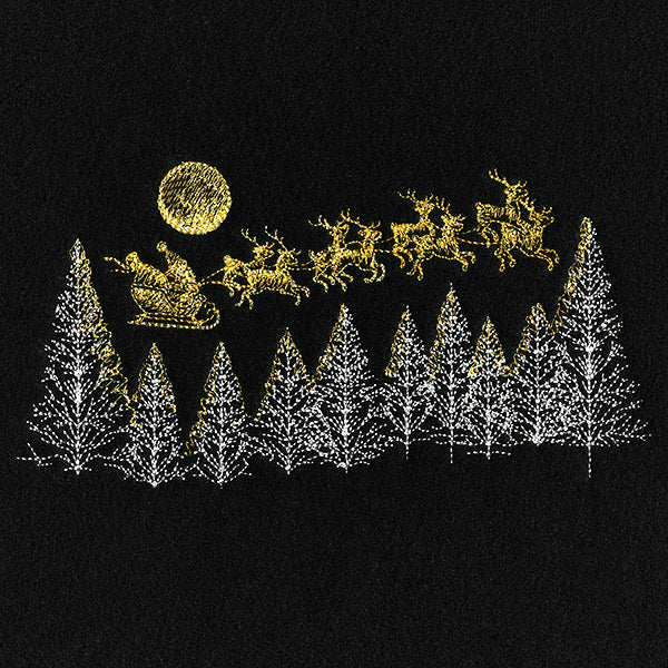 Santa Under the Moonlit Sky - Image 4