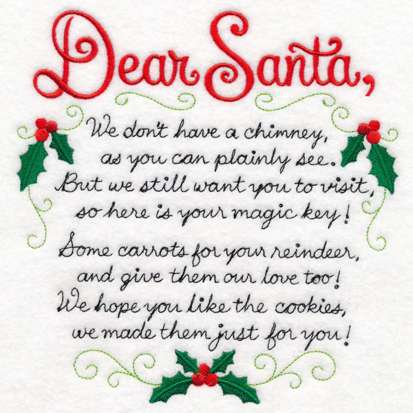 Santa's Magic Key Poem - Image 2