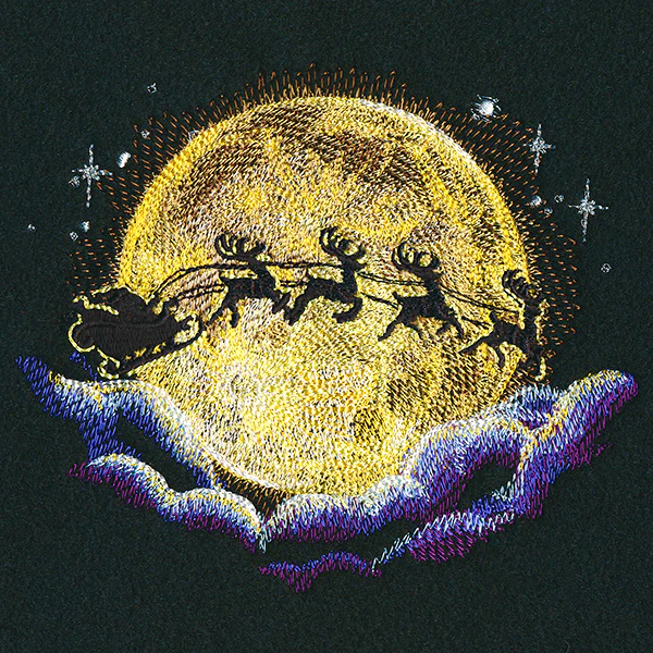Santa's Moonlit Flight - Image 5
