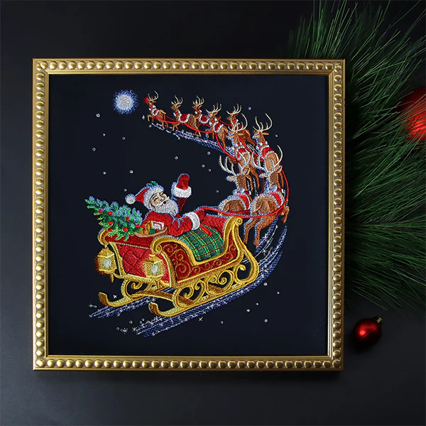 Santa's Starlit Flight - Image 6