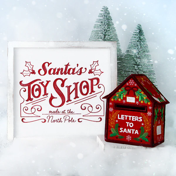 Santa's Toy Shop Market Sign - Image 10