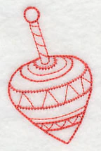 Santa's Toy Shop Top (Vintage)