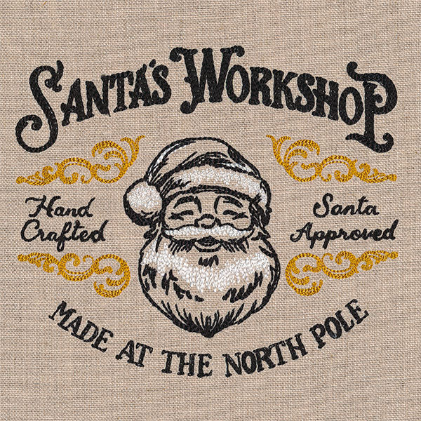Santa's Workshop - Made at the North Pole Market Sign - Image 5