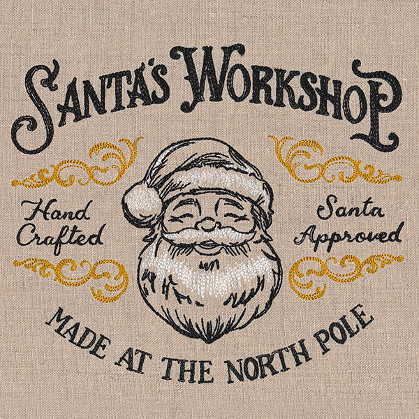 Santa's Workshop - Made at the North Pole Market Sign - Image 7