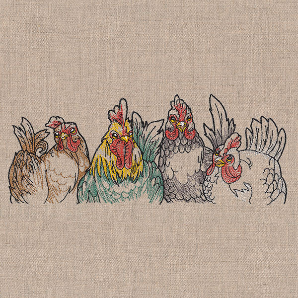 Sassy Chickens Border - Image 8