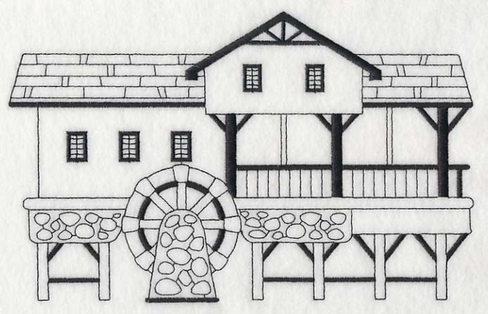Saw Mill (Blackwork) - Image 2