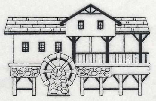 Saw Mill (Blackwork) - Image 4