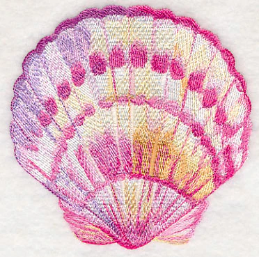Scallop Shell in Watercolor - Image 4