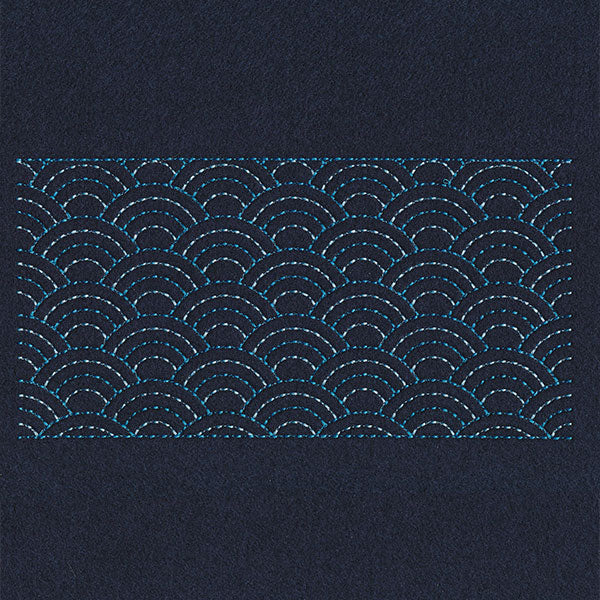 Scallops and Flair Sashiko Quilting Border - Image 2