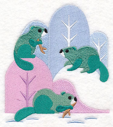 Scandinavian Beaver Scene - Image 3