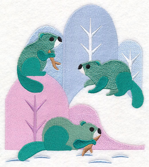 Scandinavian Beaver Scene - Image 5