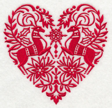 Scandinavian Christmas Heart - Image 4