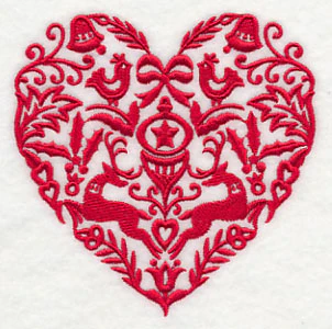Scandinavian Christmas Heart - Image 5