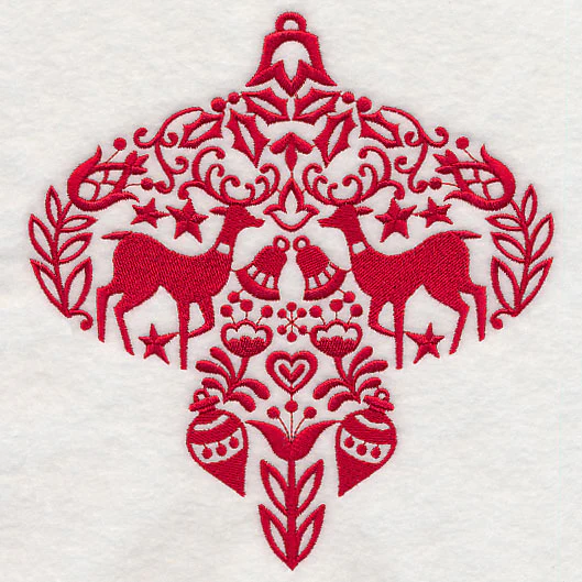 Scandinavian Christmas Ornament - Image 2