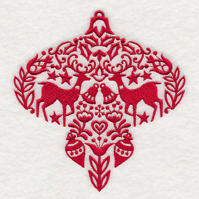Scandinavian Christmas Ornament - Image 4