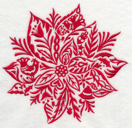 Scandinavian Christmas Poinsettia - Image 2