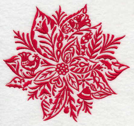 Scandinavian Christmas Poinsettia - Image 3