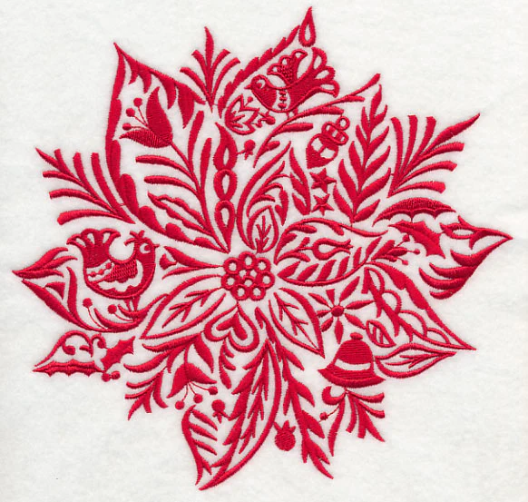 Scandinavian Christmas Poinsettia - Image 6