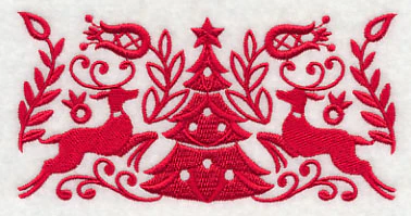 Scandinavian Christmas Tree Border - Image 4
