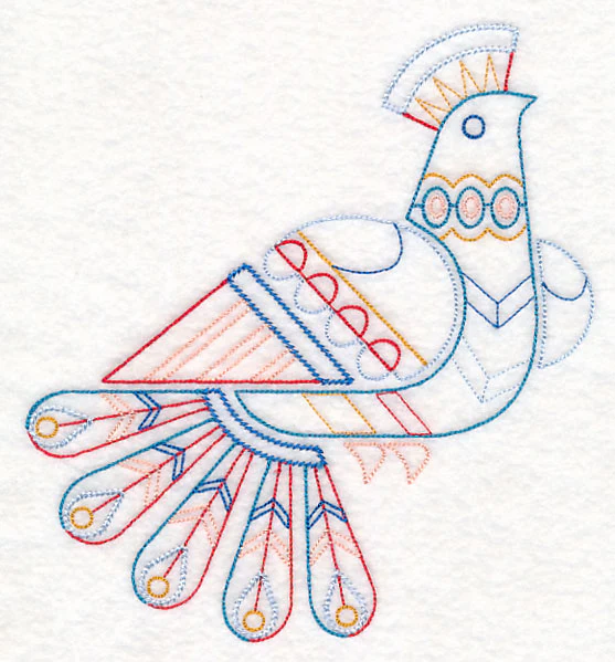 Scandinavian Winter Bird 1 (Vintage) - Image 6