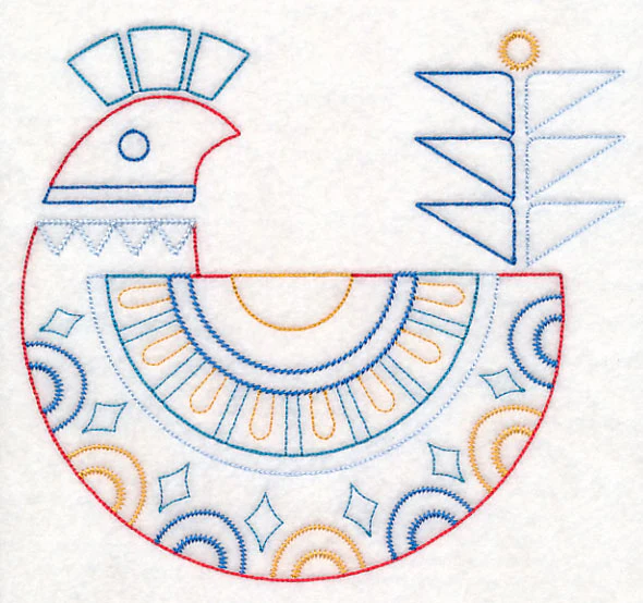Scandinavian Winter Bird 5 (Vintage) - Image 6