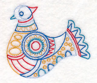 Scandinavian Winter Bird 6 (Vintage) - Image 5