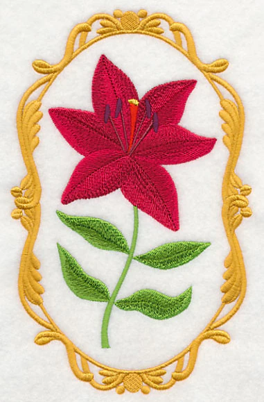 Scarlet Lily Cameo - Image 3