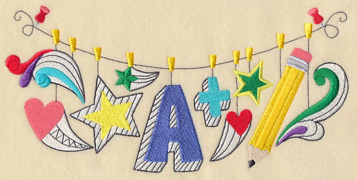 School Doodles Clothesline - Image 4