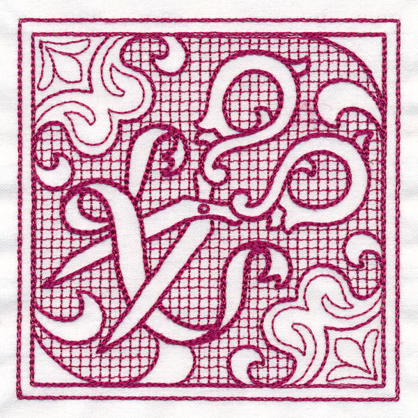 Scissors Square (Trapunto) - Image 5