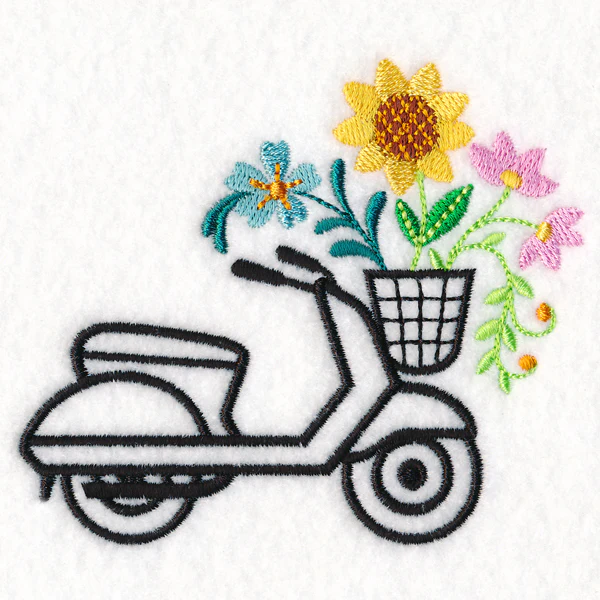 Scooter in Bloom