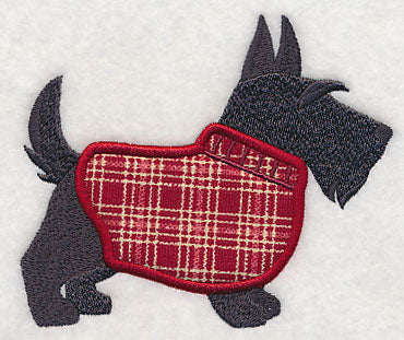 Scottie in Sweater (Applique) - Image 3