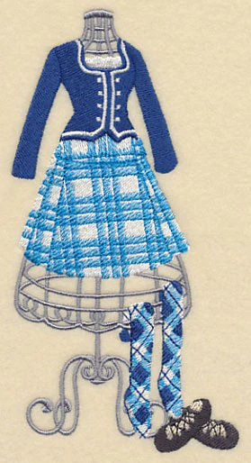 Scottish Dance Dress Form - Image 4
