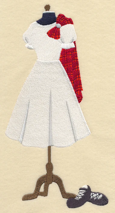 Scottish Dance Dress Form - Female - Image 2