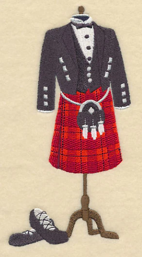 Scottish Dance Dress Form - Male - Image 4