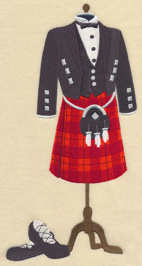 Scottish Dance Dress Form - Male - Image 5