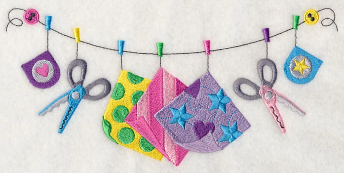 Scrapbooking Clothesline - Image 4