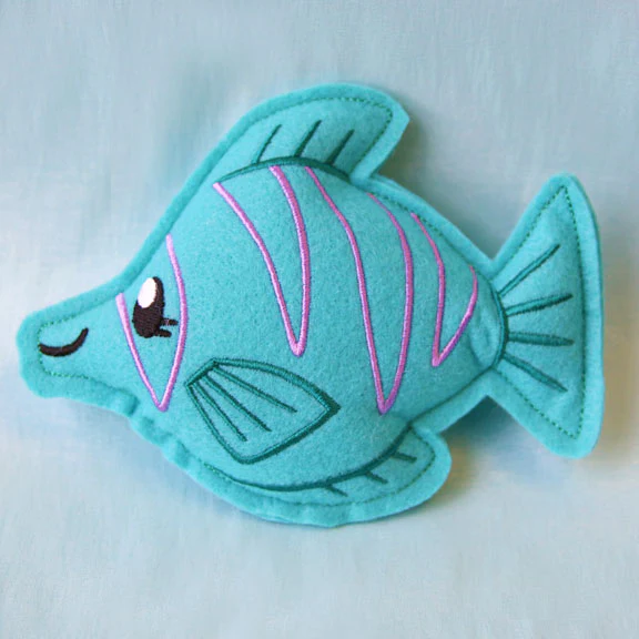 Sea Life Fish Stuffie (In-the-Hoop)