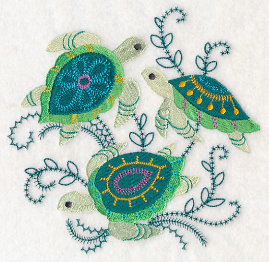 Sea Life Scenes - Turtles - Image 2