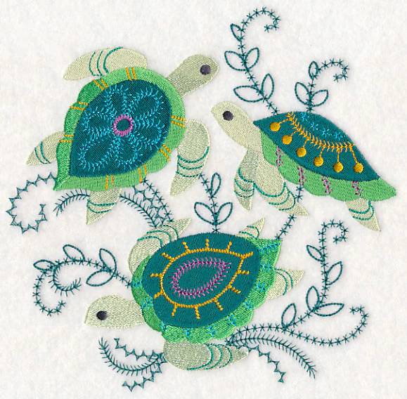 Sea Life Scenes - Turtles - Image 5