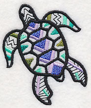 Sea Turtle 1 (Blackwork) - Image 2