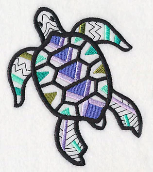 Sea Turtle 1 (Blackwork) - Image 3